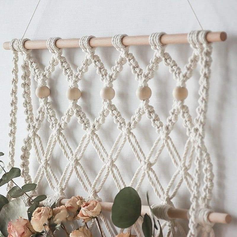 Macrame Wall Storage Net  US Boutique for Macrame Lovers