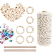 Macrame Kits for Adults Beginners with 112 Macrame Supplies and 5 Projects  Book: This DIY Macrame Kit Includes 165 Yards Macrame Cord with Craft